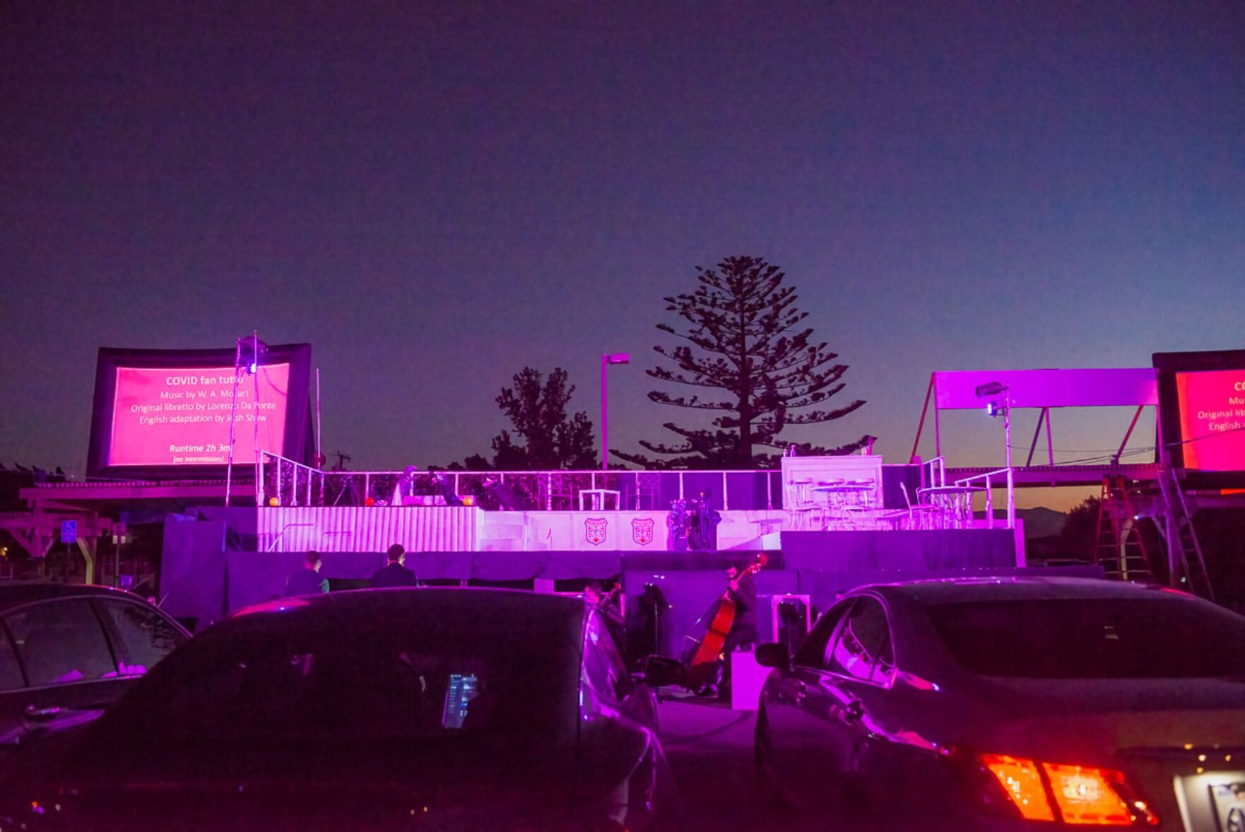 Pacific Opera Project Camarillo drive-in stag